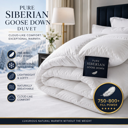 Pure siberian goose - goose, duvet