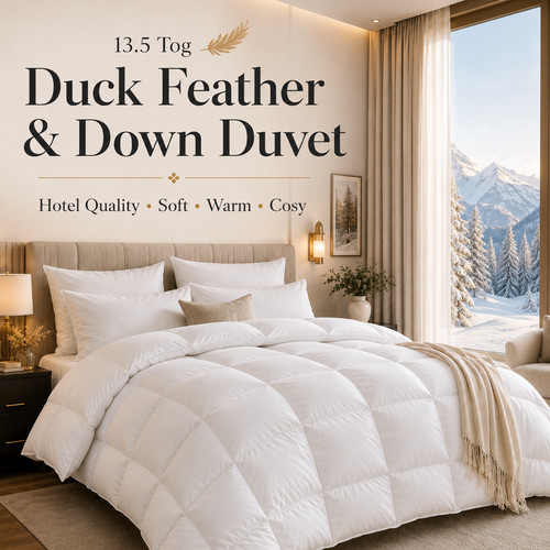 Duck feather down duvet 13 - duck,