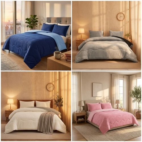 Coverless microfibre duvet - coverless,