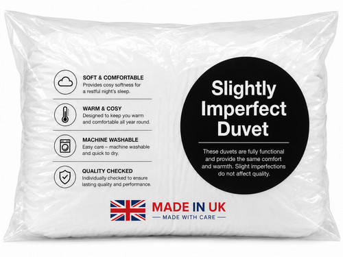 Duvet slightly imperfect soft - slightly,