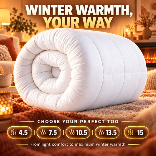 Extra warm winter duvet quilt - winter,